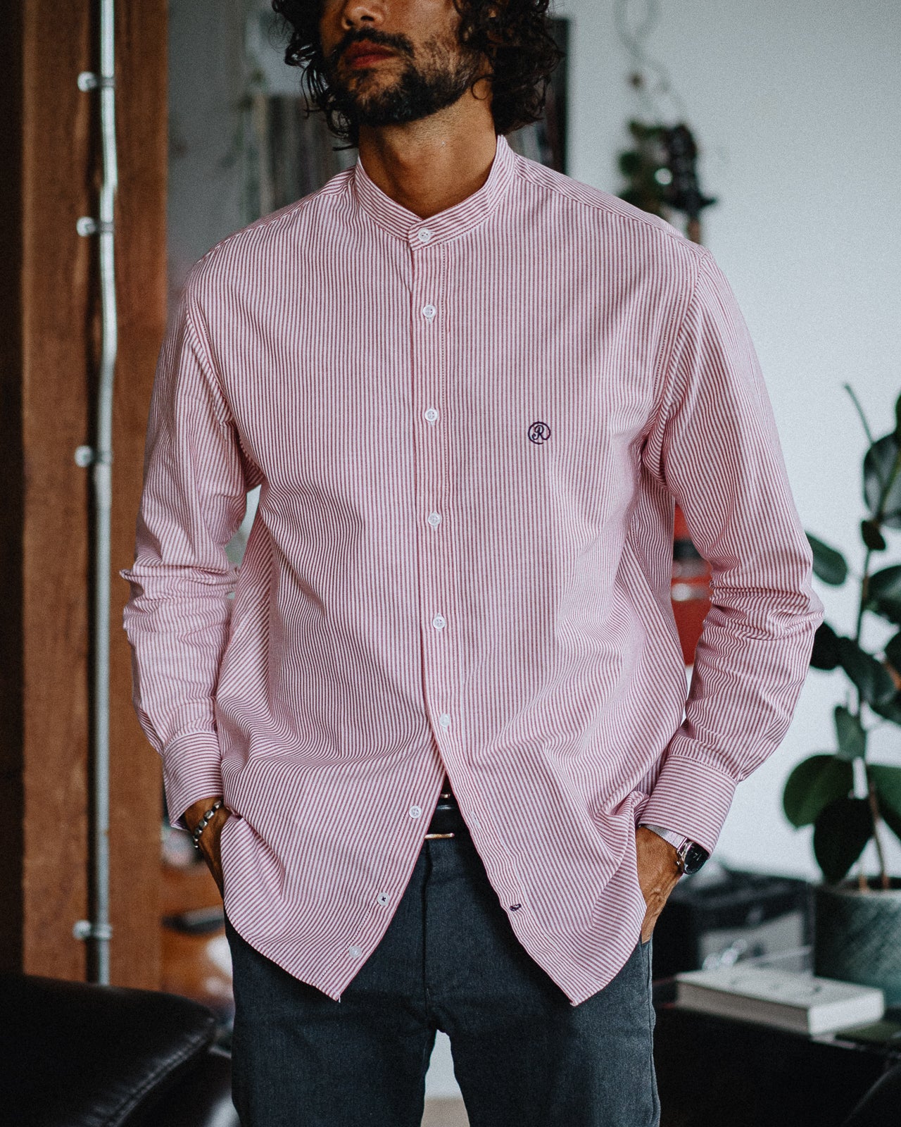 Pescador Shirt In Scarlet