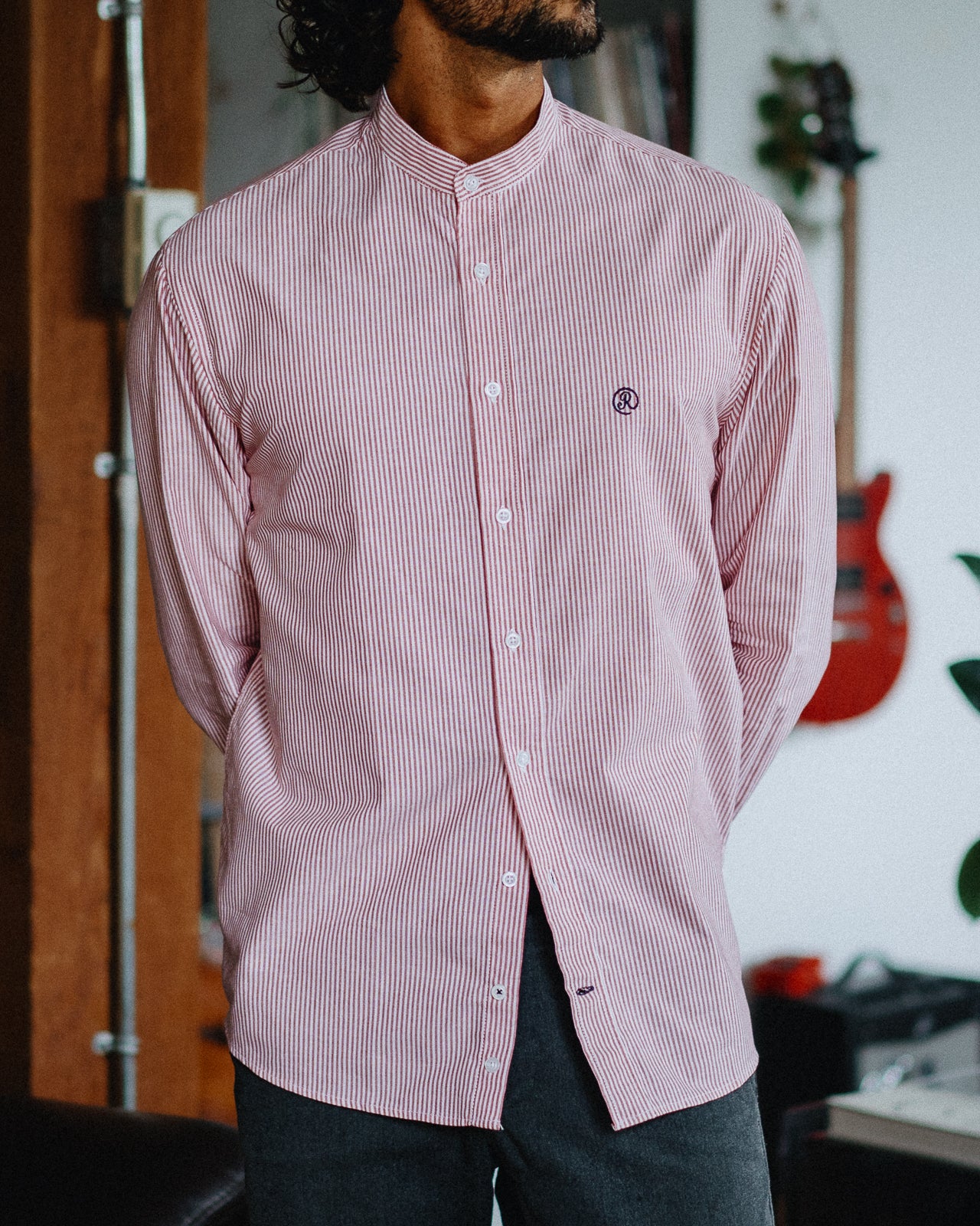 Pescador Shirt In Scarlet